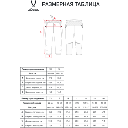 Брюки тренировочные JOGEL DIVISION PerFormDRY Pro Training Pants 3/4, черный