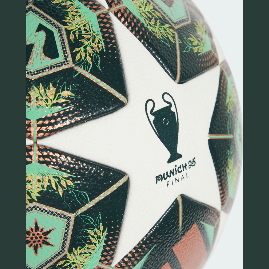 Мяч футб. ADIDAS UCL Competition JH1288, р.5, 32 панели, FIFA Quality Pro, ПУ,термосш,бело-зеленый