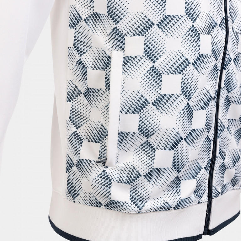 Джемпер с капюшоном JOMA SUPERNOVA III Белый-темно синий