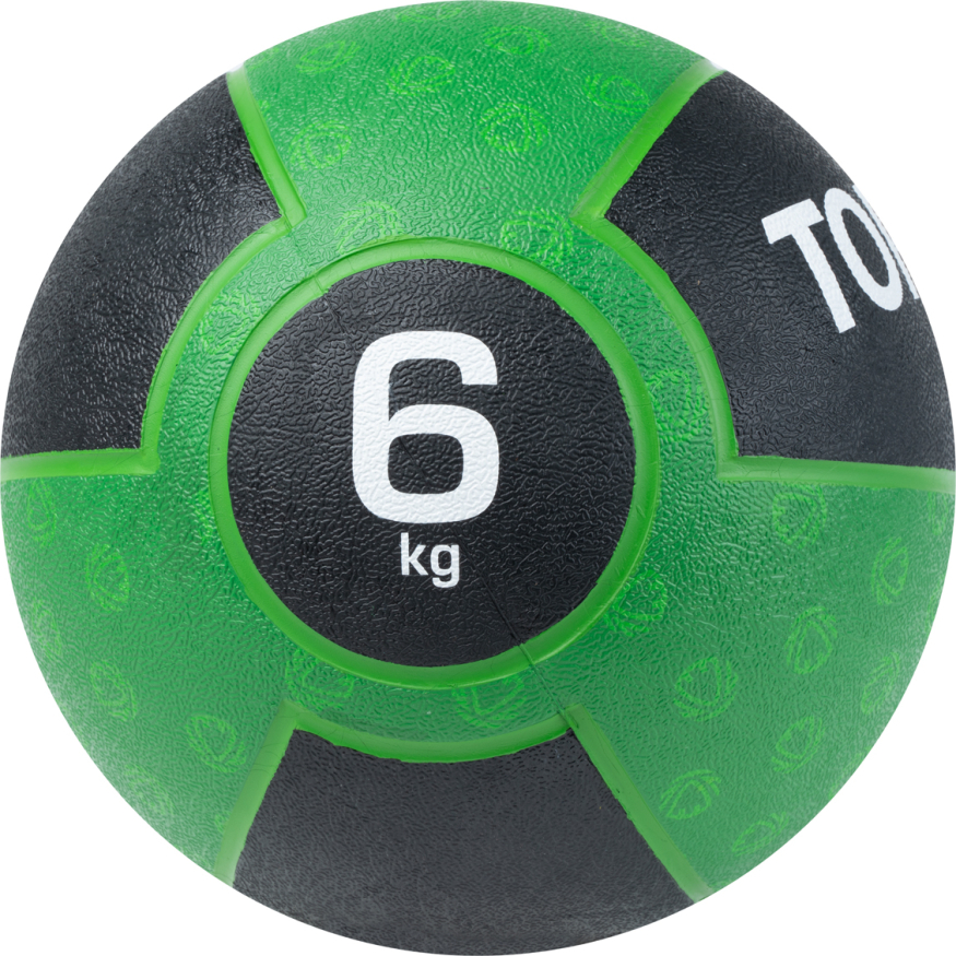 Медбол TORRES AL00231, 1кг, желто-черный