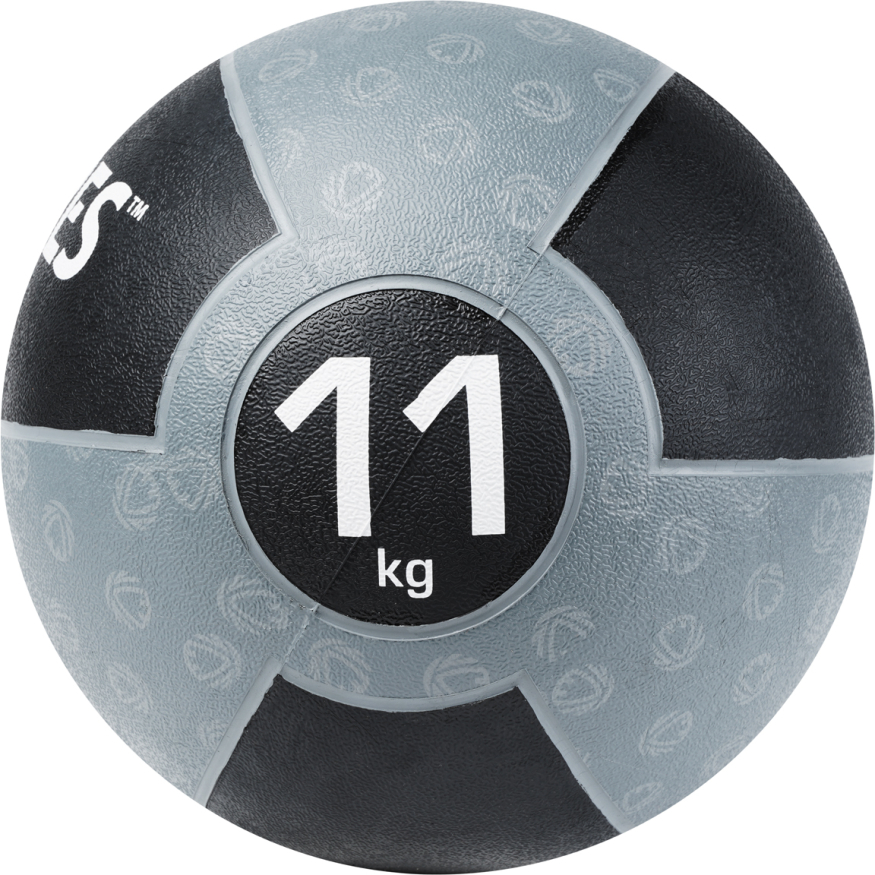 Медбол TORRES AL00231, 1кг, желто-черный