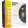 Мяч гимнастический TORRES, AL122165BG, диаметр 65 см, песочный