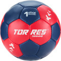 Мяч ганд  TORRES Training, H32451, р 1, ПУ, 4 подкл  слоя, руч  сшивка, мультиколор