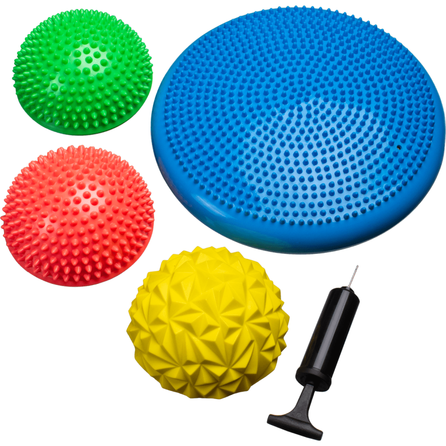 БЕЗ УПАКОВКИ Диски балансировочные STARFIT BP-106, с насосом, комплект