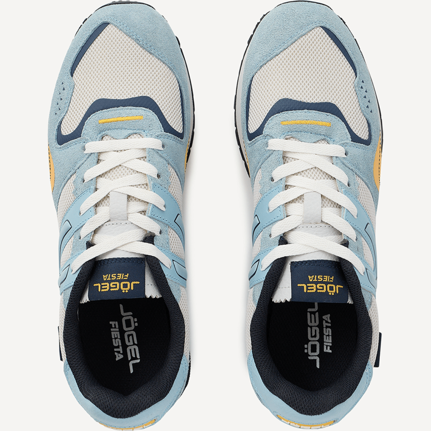 Кроссовки спортивные JÖGEL Fiesta, голубой/желтый