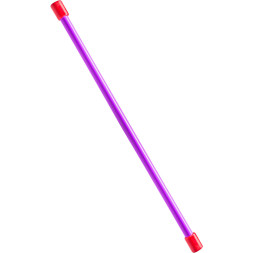 Палка гимнастическая (бодибар) MR-B01, вес 1 кг, длина 100 см