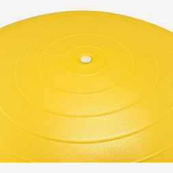 БЕЗ УПАКОВКИ Фитбол STARFIT GB-111 антивзрыв, 900 гр, с ручным насосом, желтый, 55 см