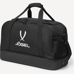 Сумка спортивная с двойным дном JOGEL Division Double Bottom Bag, черный