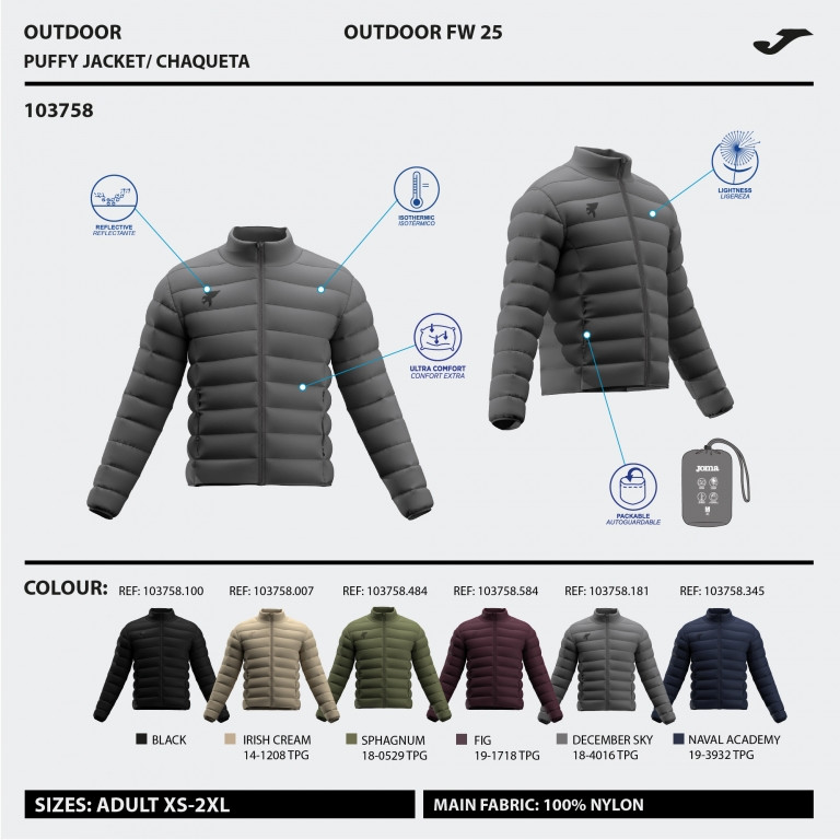 CHAQUETA LIGERA MYSTIC  