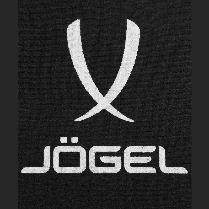 Полотенце спортивное JOGEL ESSENTIAL Towel L, 70х140, черный/белый