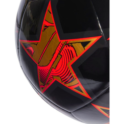 Мяч футб. ADIDAS UCL Club IA0947, р.5, ТПУ, 12 пан., маш.сш., черно-оранжевый