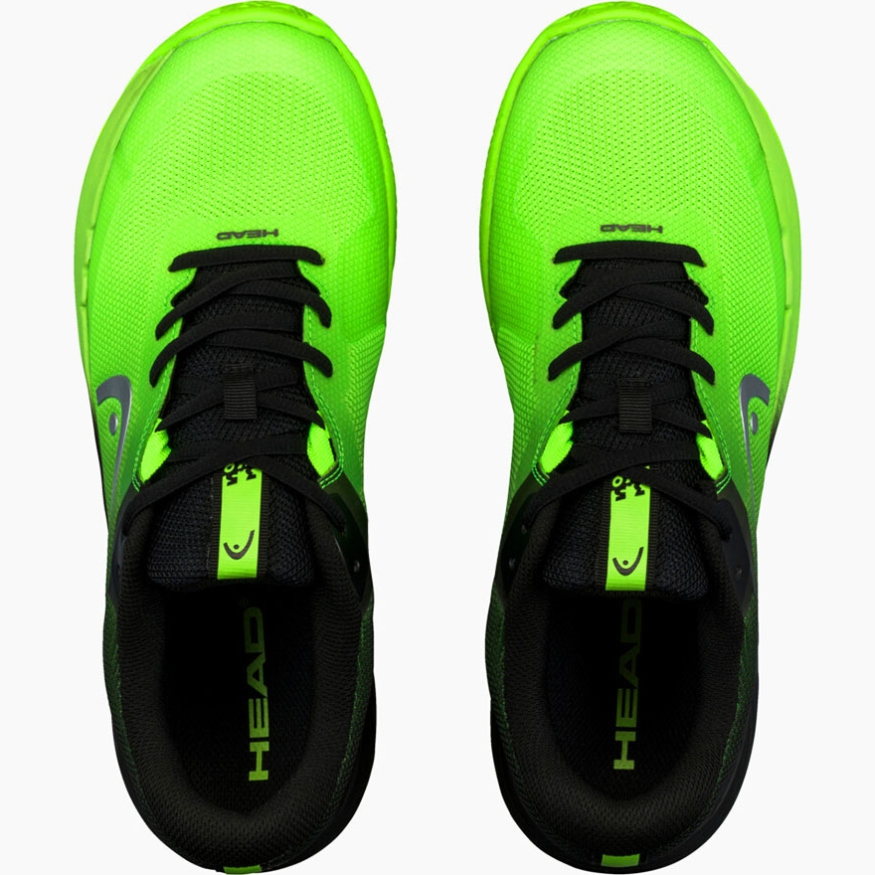 Кроссовки теннисные мужские HEAD Sprint Evo 3.5 Clay 273394, р.9,5 (рос.43), черно-лаймовый
