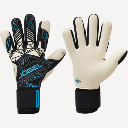 Перчатки вратарские JOGEL Genesis SL4 Negative hybrid, черный