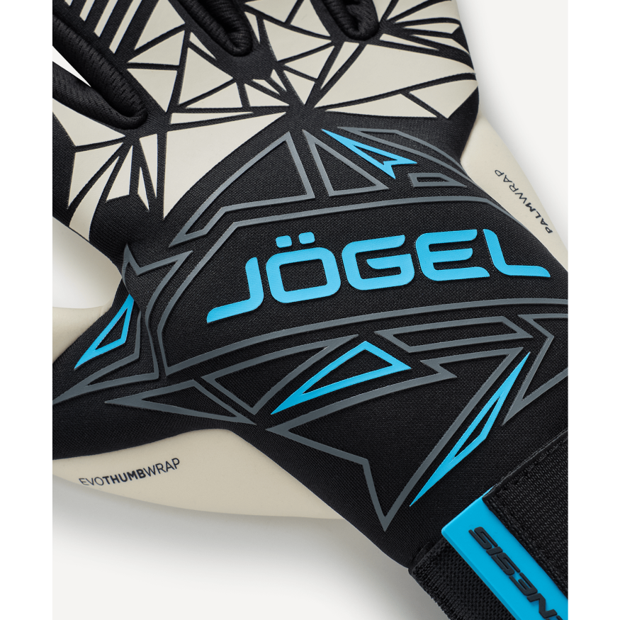 Перчатки вратарские JOGEL Genesis SL4 Negative hybrid, черный
