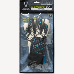 Перчатки вратарские JOGEL Genesis SL4 Negative hybrid, черный