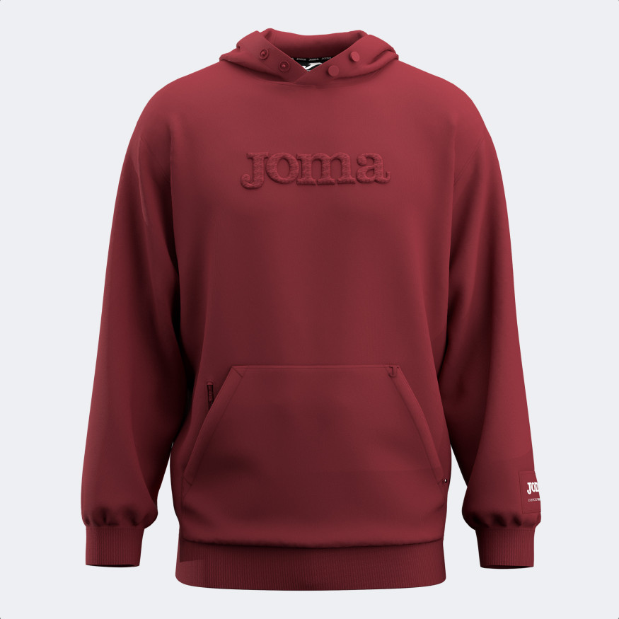 SUDADERA CON CAPUCHA URBAN STREET VINO
