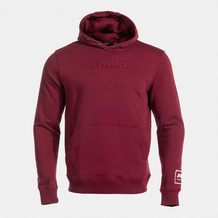 SUDADERA CON CAPUCHA URBAN STREET VINO