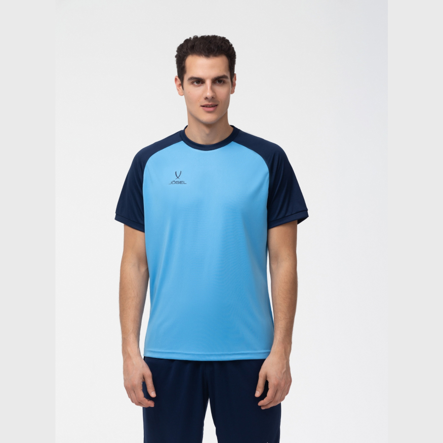 Футболка игровая JOGEL CAMP Reglan Jersey, синий/темно-синий