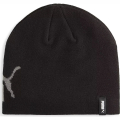 Шапка дет. PUMA Ess No 1 Logo Cuffless Beani Kids, 02569701, акрил, полиамид, эластан, черный