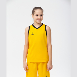 Майка баскетбольная JOGEL CAMP Basic, желтый, детский