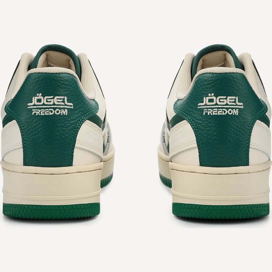 Кроссовки спортивные JÖGEL Freedom, светло-бежевый/зеленый