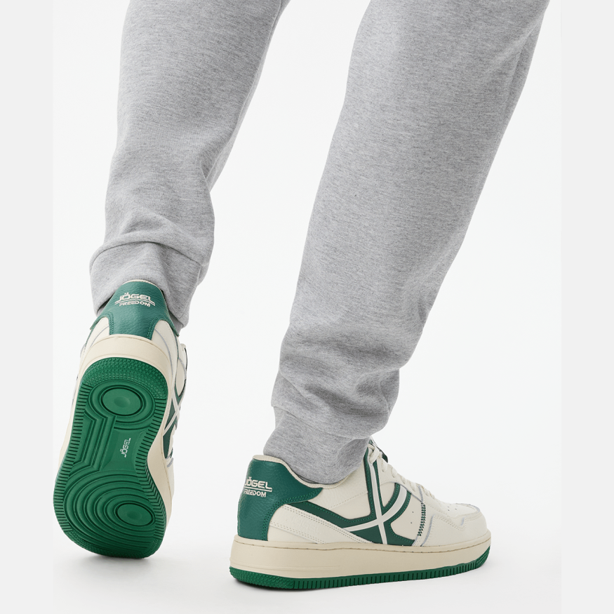 Кроссовки спортивные JÖGEL Freedom, светло-бежевый/зеленый