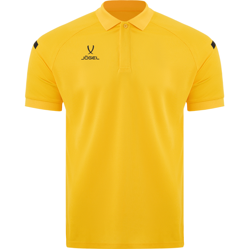 Поло JOGEL CAMP 2 Poly Polo, желтый/черный