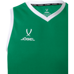 Майка баскетбольная JOGEL CAMP Basic, зеленый, детский