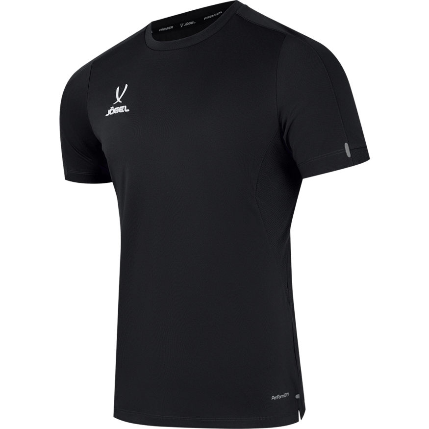 Футболка тренировочная JÖGEL PREMIER PerFormDRY Training Poly Tee, черный