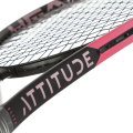Ракетка б/т HEAD MX Attitude Elite Gr3, 231355, для любителей, алюминий,со струнами, черно-розовый