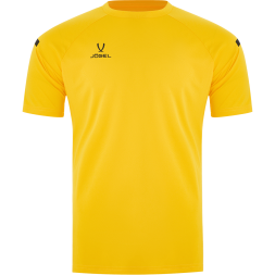 Футболка тренировочная JOGEL CAMP 2 Training Poly Tee, желтый/черный