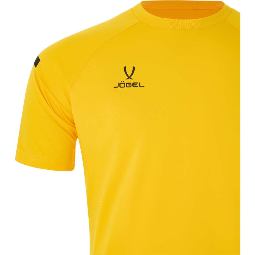 Футболка тренировочная JOGEL CAMP 2 Training Poly Tee, желтый/черный