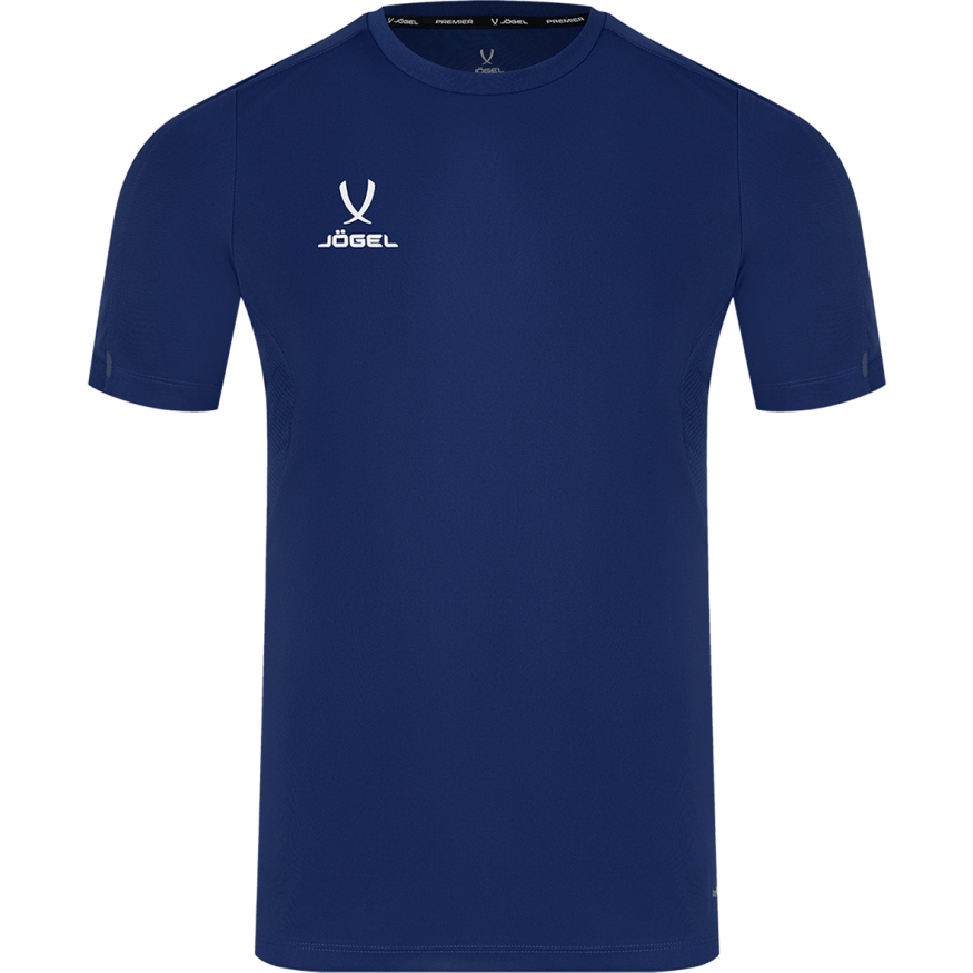 Футболка тренировочная JOGEL PREMIER PerFormDRY Training Poly Tee, темно-синий