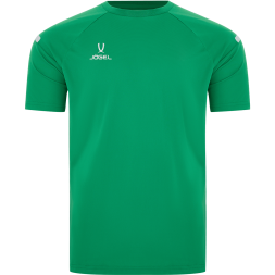 Футболка тренировочная JOGEL CAMP 2 Training Poly Tee, зеленый/белый