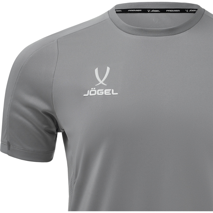 Футболка тренировочная JOGEL PREMIER PerFormDRY Training Poly Tee, серый