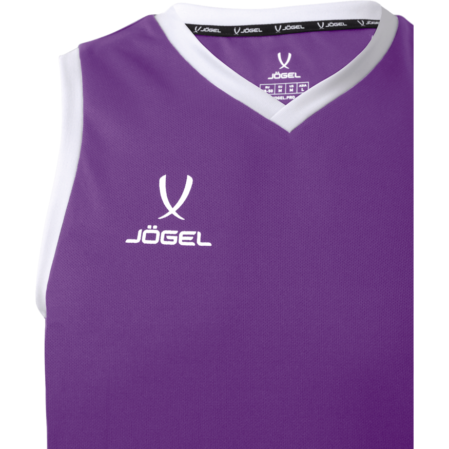 Майка баскетбольная JOGEL CAMP Basic, фиолетовый, детский