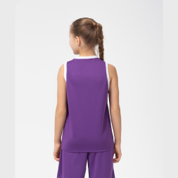 Майка баскетбольная JOGEL CAMP Basic, фиолетовый, детский