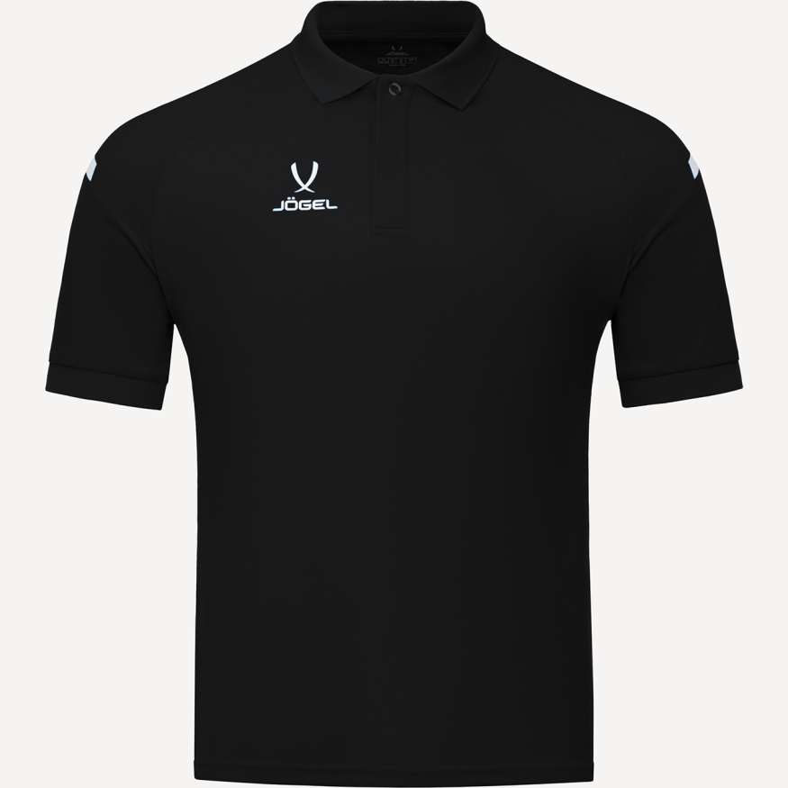 Поло JOGEL CAMP 2 Poly Polo, черный, детский