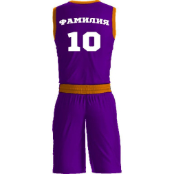 Баскетбольная форма ЭКИПО PLANE Фиолетовый цвет