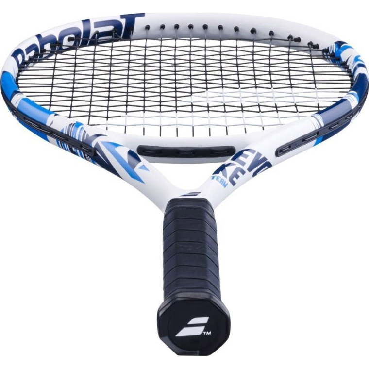 Ракетка для большого тенниса Babolat Evoke Team Gr2 121245, бело-синий