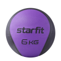 Медбол высокой плотности STARFIT GB-702, 6 кг, фиолетовый