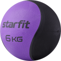 Медбол высокой плотности STARFIT GB-702, 6 кг, фиолетовый