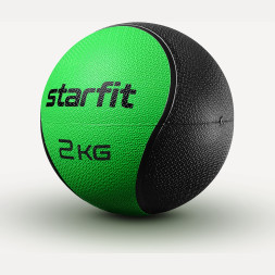 Медбол высокой плотности STARFIT GB-702, 2 кг, зеленый