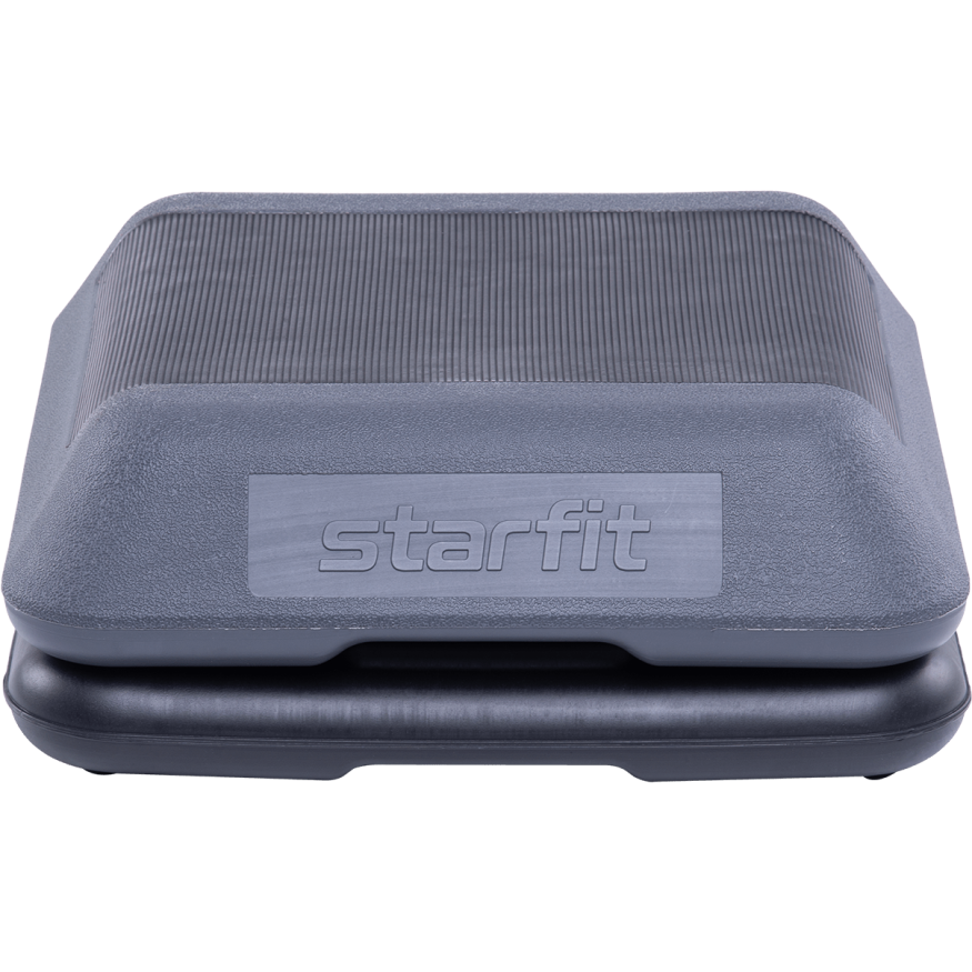 УЦЕНКА Степ-платформа STARFIT SP-401 40х40х30 см, 5-уровневая, квадратная, с обрезиненным покрытием
