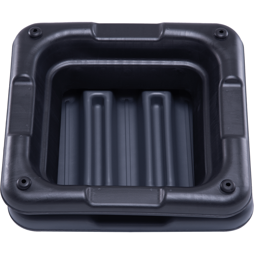 УЦЕНКА Степ-платформа STARFIT SP-401 40х40х30 см, 5-уровневая, квадратная, с обрезиненным покрытием