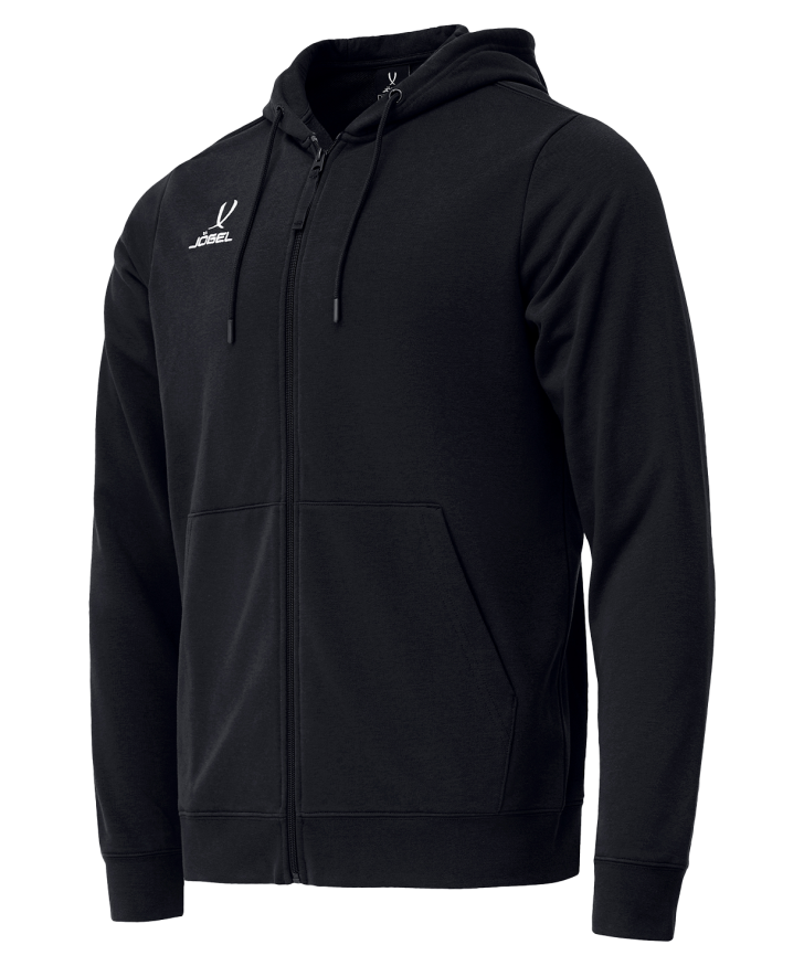 Худи на молнии JOGEL ESSENTIAL Cotton Zip Hoodie, черный