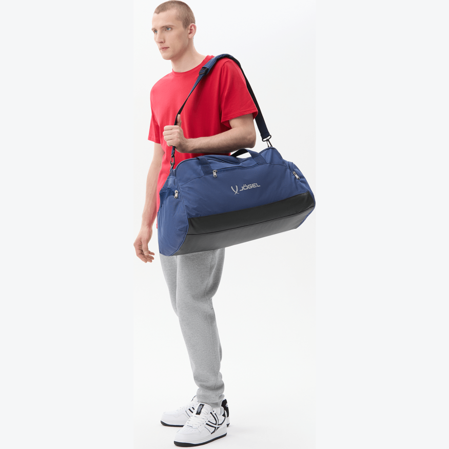 Сумка спортивная JOGEL DIVISION Medium Bag, темно-синий