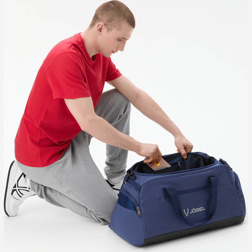 Сумка спортивная JOGEL DIVISION Medium Bag, темно-синий