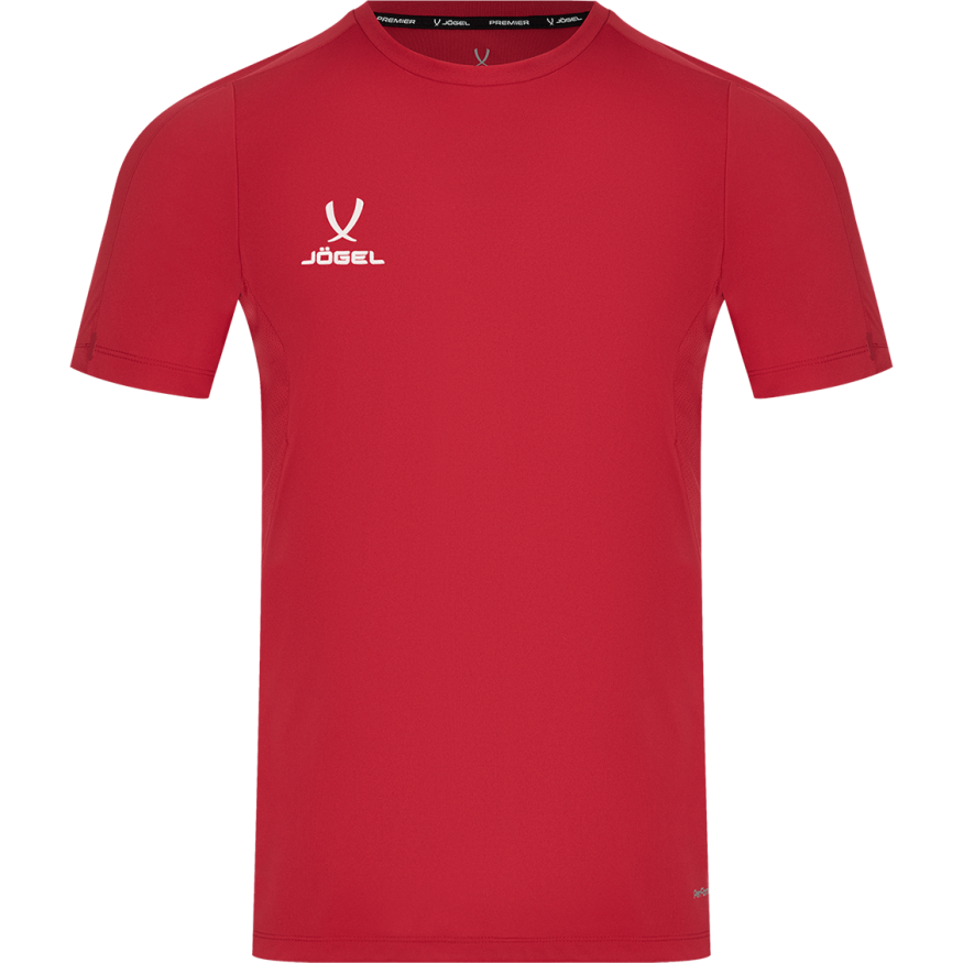 Футболка тренировочная JOGEL PREMIER PerFormDRY Training Poly Tee, красный