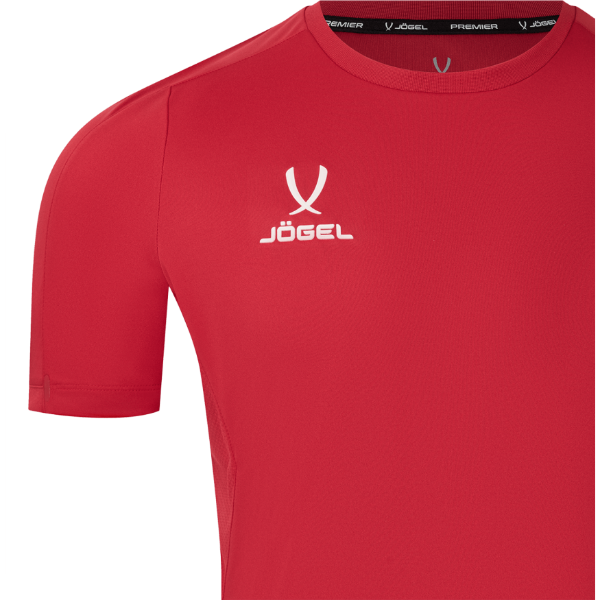Футболка тренировочная JOGEL PREMIER PerFormDRY Training Poly Tee, красный